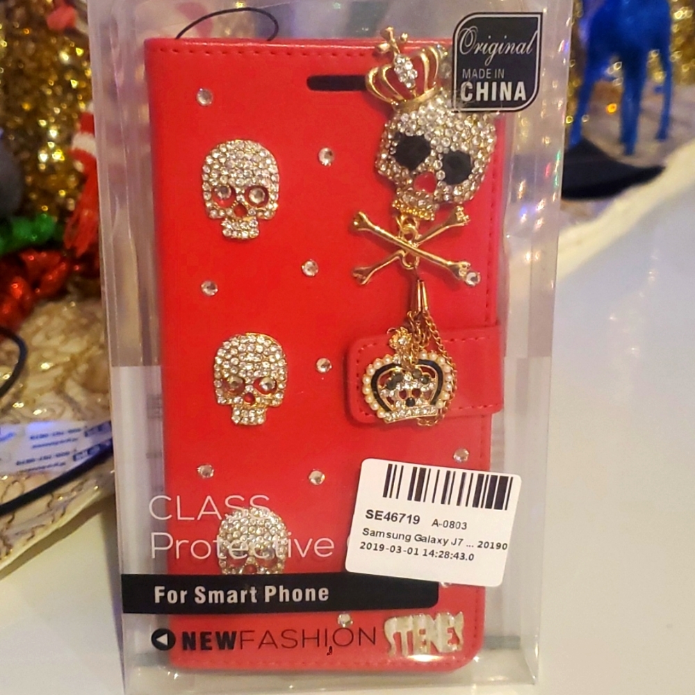 Samsung Galaxy J7 blinged out case